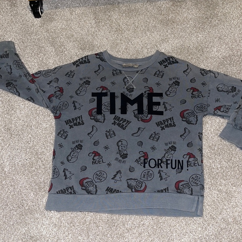 Slightly worn zara sweater for 5yo